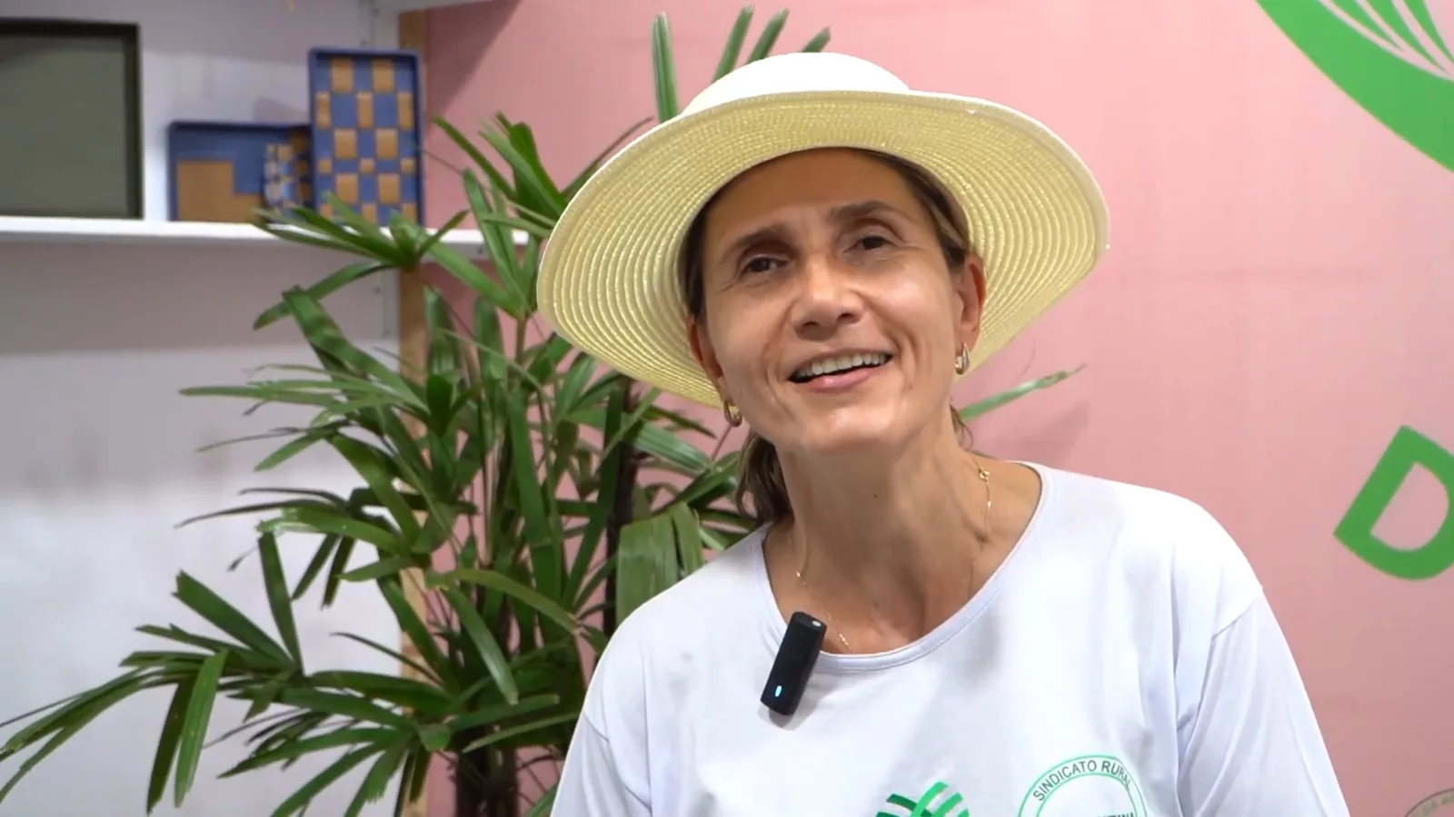 A produtora rural Adelisa Tiveron em entrevista ao programa A Protagonista - Foto: Reprodução